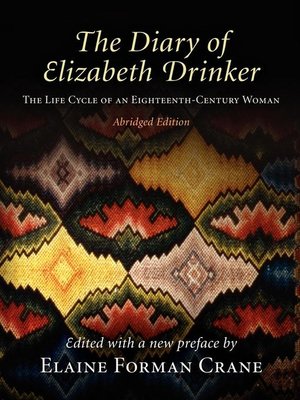 cover image of The Diary of Elizabeth Drinker